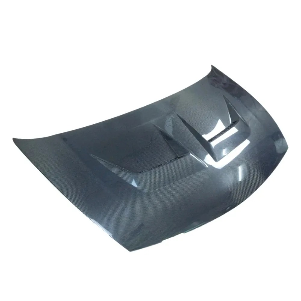 For for 06-11 for JDM FD2 Front Vented Hood Cover Carbon Fiber Bonnet Black Vertical Billet Bolt-On New Condition Included